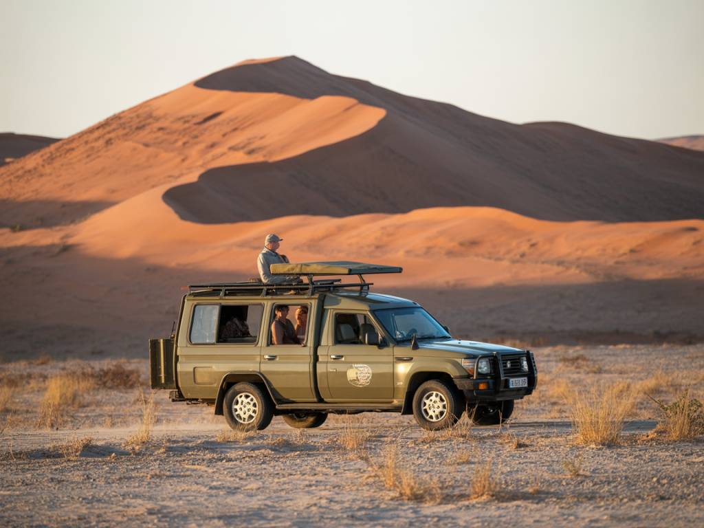 Safari en Namibie : entre dunes rouges et faune sauvage