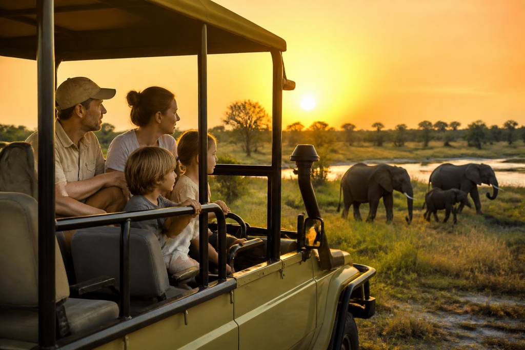 Voyage famille Botswana : organiser un safari sur mesure avec Hors Pistes afrique australe